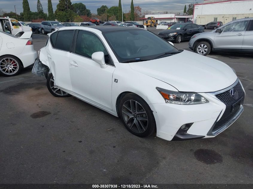 JTHKD5BH9H2301801 LEXUS CT 200H 2017