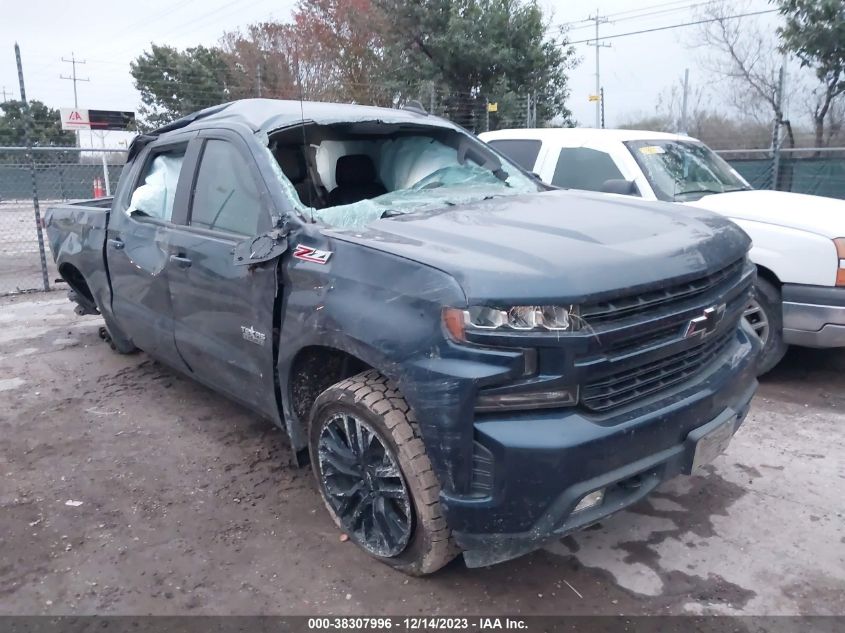 2020 CHEVROLET SILVERADO 1500 4WD  SHORT BED RST - 3GCUYEED2LG136553