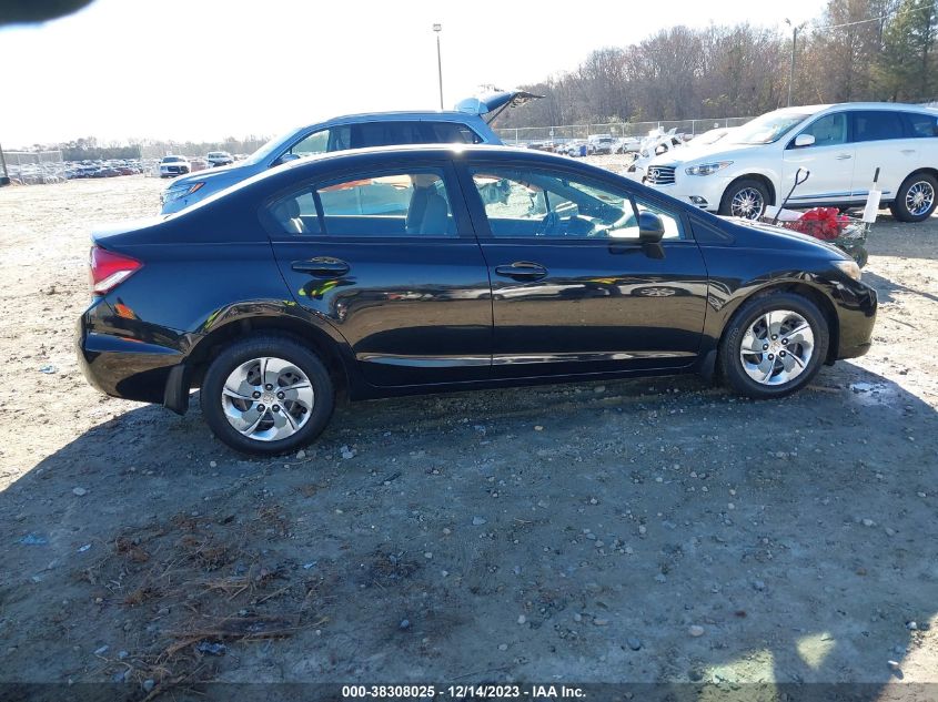 2013 HONDA CIVIC LX - 19XFB2F55DE030322