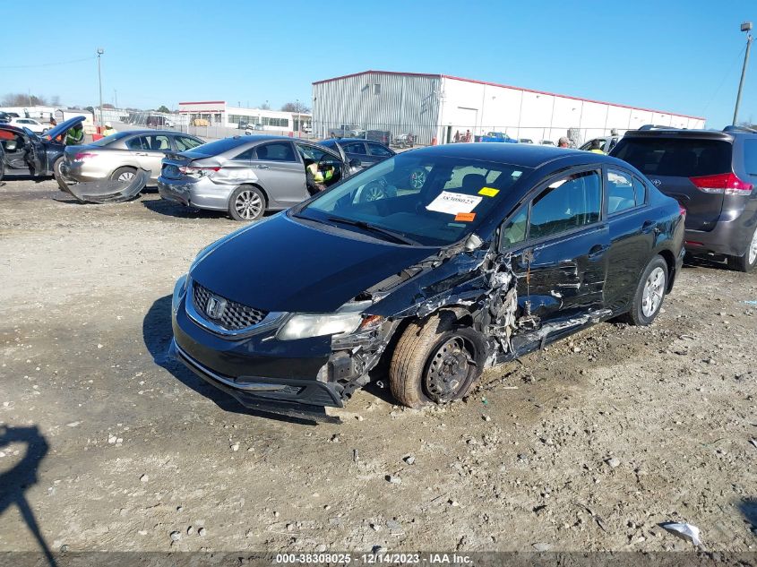 2013 HONDA CIVIC LX - 19XFB2F55DE030322
