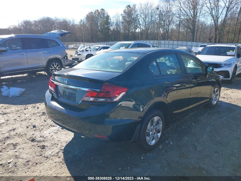 2013 HONDA CIVIC LX - 19XFB2F55DE030322