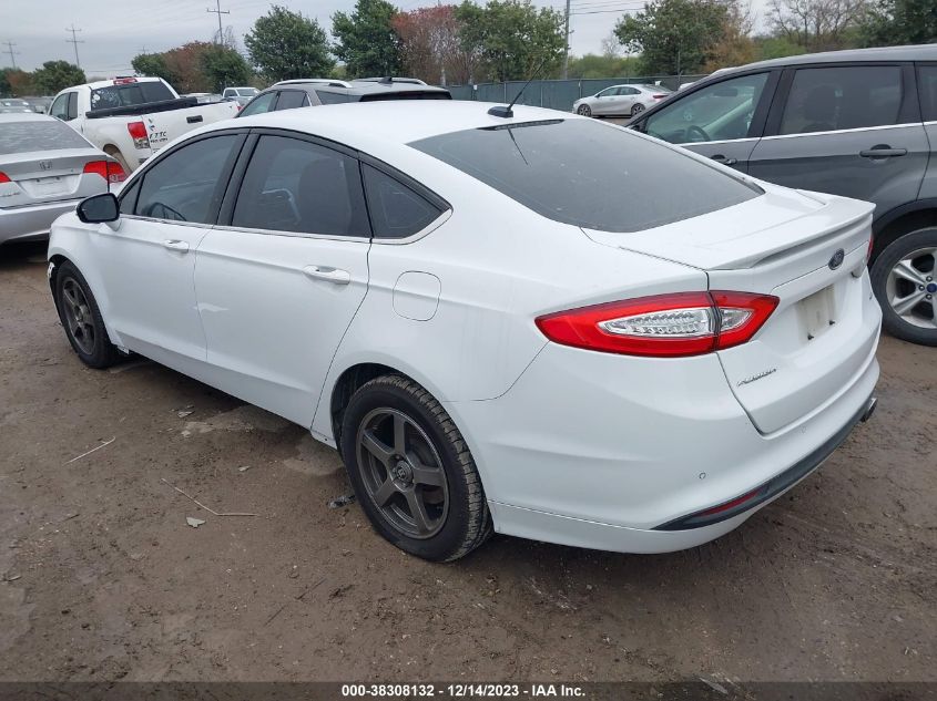 2016 FORD FUSION SE - 3FA6P0H75GR302178