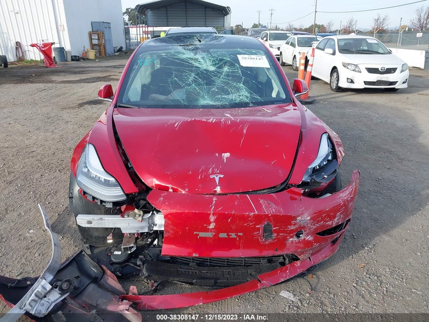 VIN 5YJ3E1EB8LF664387 2020 TESLA MODEL 3