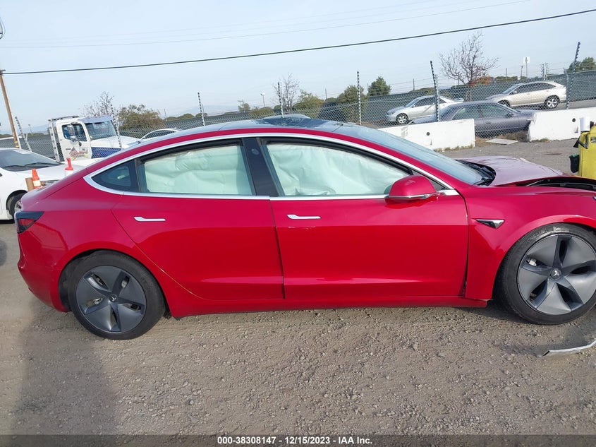 VIN 5YJ3E1EB8LF664387 2020 TESLA MODEL 3