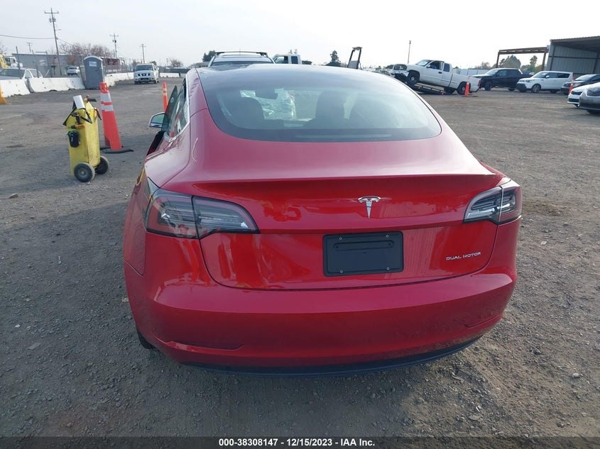 VIN 5YJ3E1EB8LF664387 2020 TESLA MODEL 3