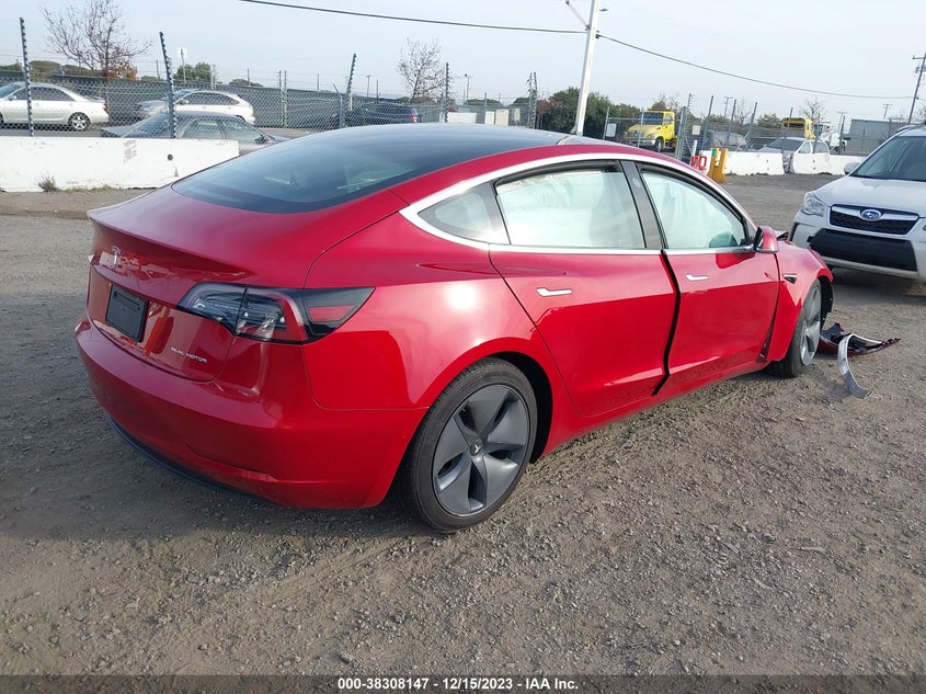 VIN 5YJ3E1EB8LF664387 2020 TESLA MODEL 3