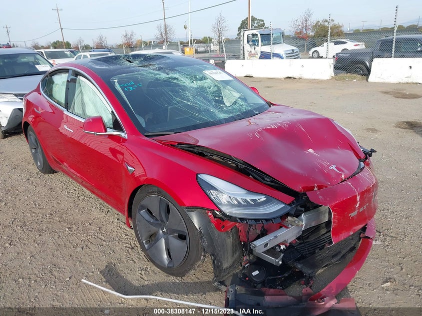 VIN 5YJ3E1EB8LF664387 2020 TESLA MODEL 3