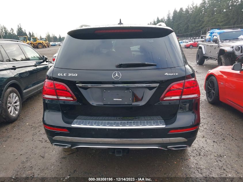 2018 MERCEDES-BENZ GLE 350 4MATIC - 4JGDA5HB4JB009657