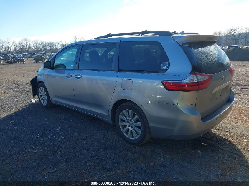 5TDYZ3DC7HS806988 2017 TOYOTA SIENNA, photo no. 3