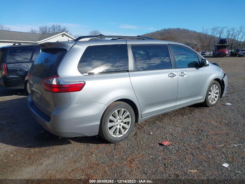 5TDYZ3DC7HS806988 2017 TOYOTA SIENNA, photo no. 4