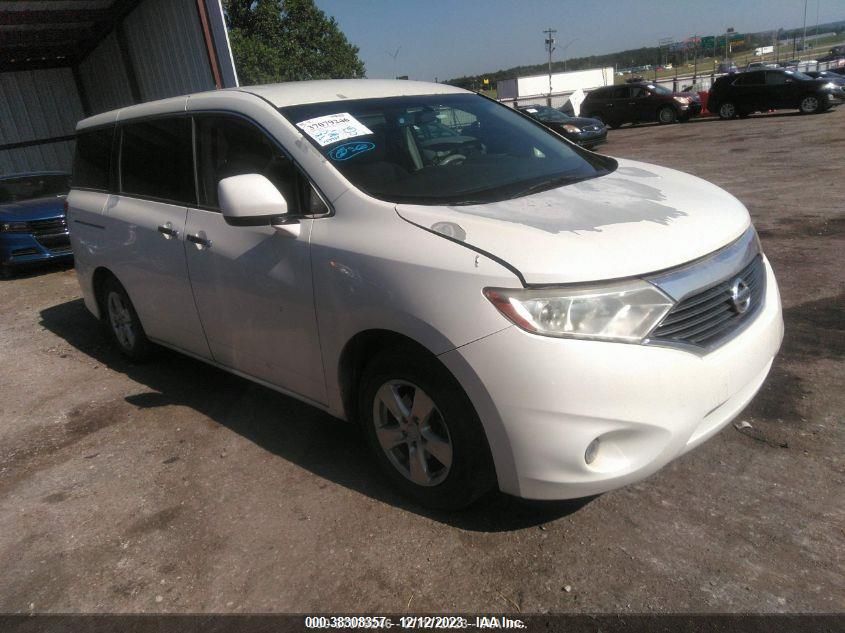 2013 NISSAN QUEST SV - JN8AE2KP0D9068400