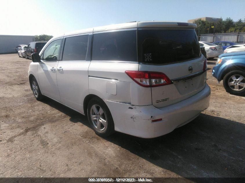 2013 NISSAN QUEST SV - JN8AE2KP0D9068400