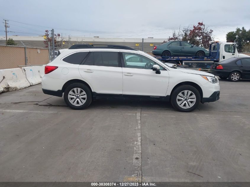 2017 SUBARU OUTBACK 2.5I PREMIUM - 4S4BSAFCXH3431008