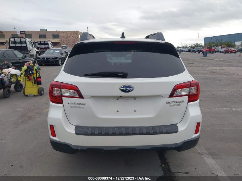 2017 SUBARU OUTBACK 2.5I PREMIUM - 4S4BSAFCXH3431008