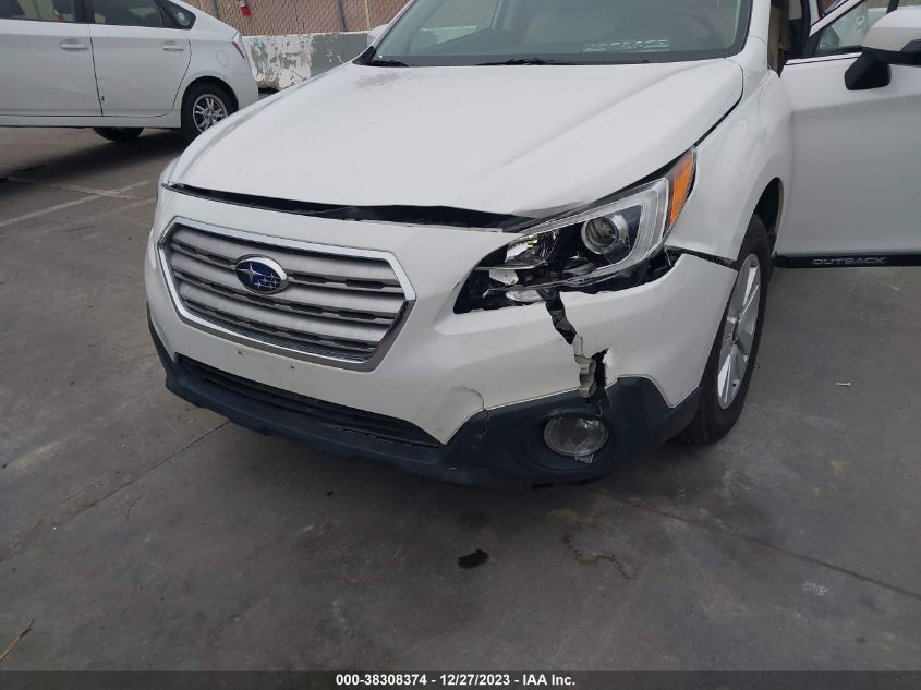 2017 SUBARU OUTBACK 2.5I PREMIUM - 4S4BSAFCXH3431008