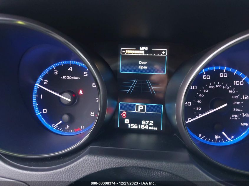 2017 SUBARU OUTBACK 2.5I PREMIUM - 4S4BSAFCXH3431008