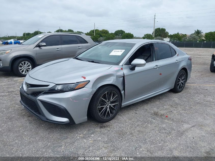 2022 TOYOTA CAMRY SE/NIGHT SHADE - 4T1T11AK8NU623619