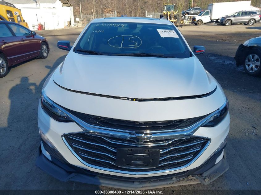 2021 CHEVROLET MALIBU FWD LT - 1G1ZD5STXMF063036