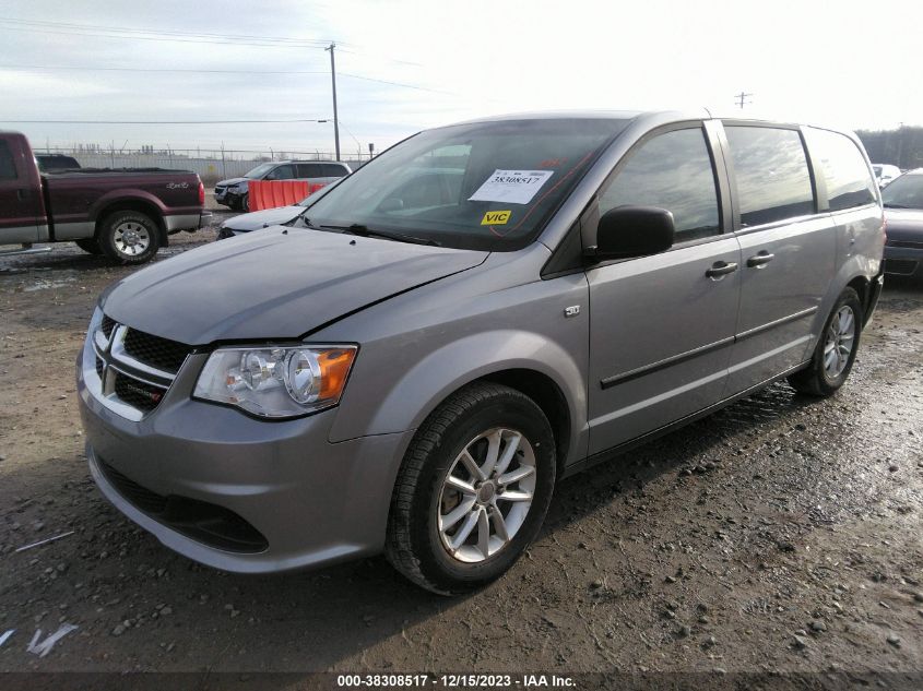 2015 DODGE GRAND CARAVAN SE - 2C4RDGBG1FR606176