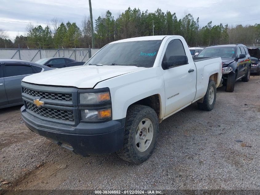 2015 CHEVROLET SILVERADO 1500 WT - 1GCNCPEH3FZ312080