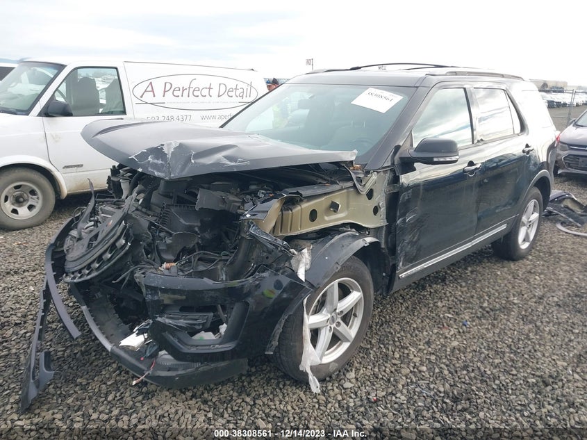 VIN 1FM5K8D80HGD07858 2017 FORD EXPLORER XLT