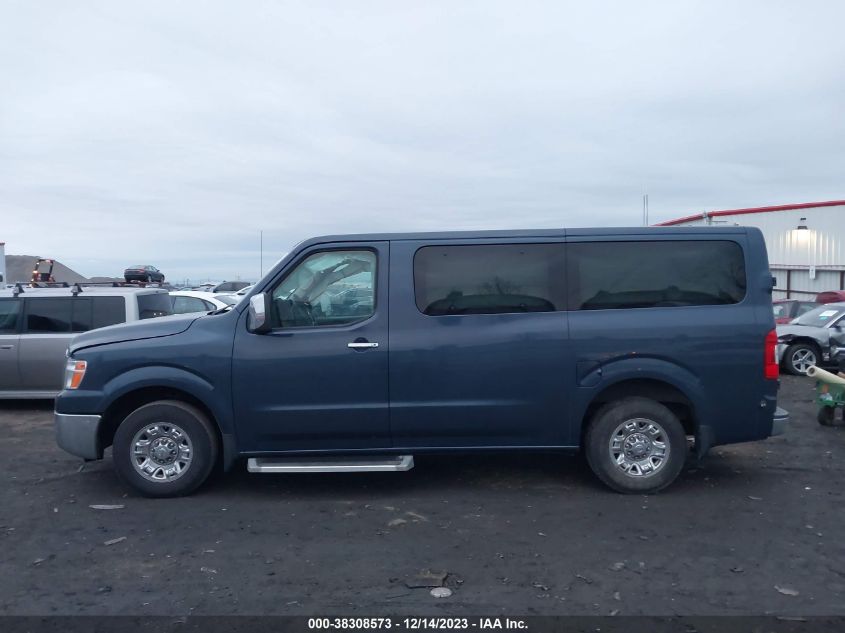 2019 NISSAN NV PASSENGER NV3500 HD SL V8 5BZAF0AA5KN850612