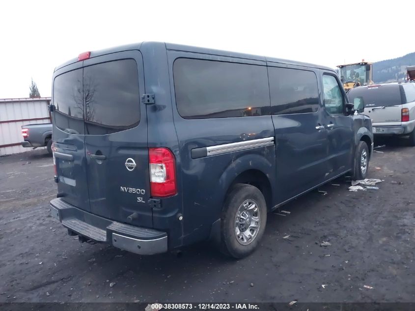 2019 NISSAN NV PASSENGER NV3500 HD SL V8 5BZAF0AA5KN850612