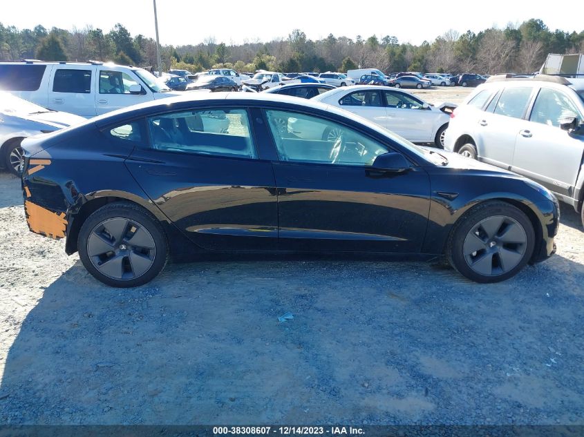 2021 TESLA MODEL 3 STANDARD RANGE PLUS REAR-WHEEL DRIVE - 5YJ3E1EA7MF977018