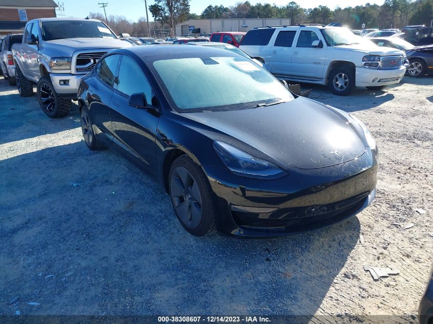 2021 TESLA MODEL 3 STANDARD RANGE PLUS REAR-WHEEL DRIVE - 5YJ3E1EA7MF977018