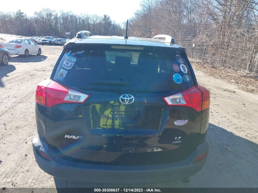 2013 TOYOTA RAV4 LE - 2T3BFREV0DW102867