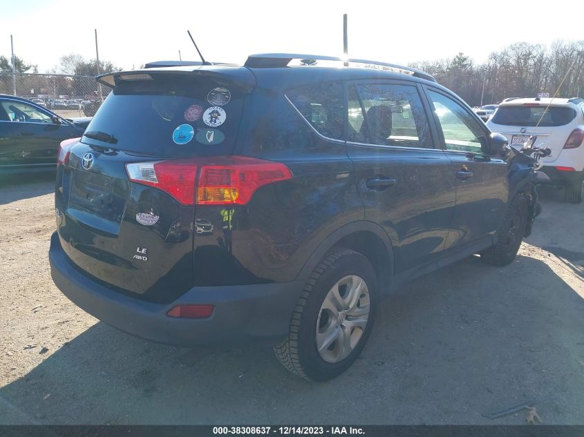 2013 TOYOTA RAV4 LE - 2T3BFREV0DW102867