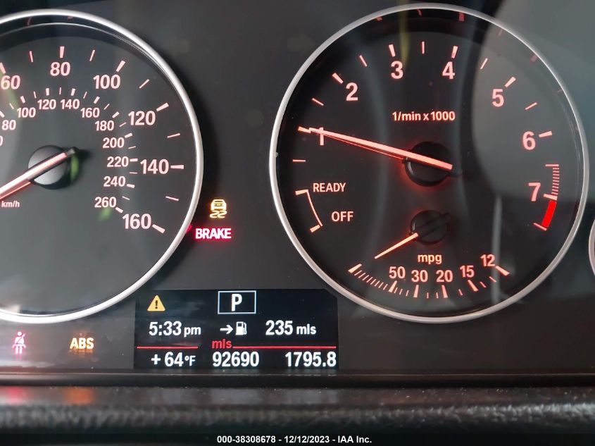 2013 BMW 328I - WBA3C1C51DF434591