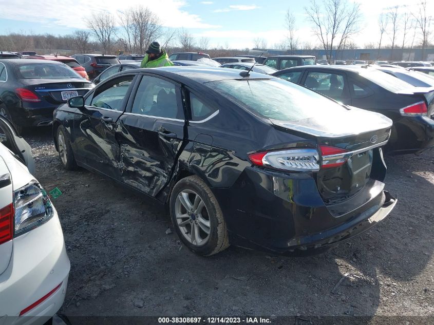 2018 FORD FUSION SE - 3FA6P0HD4JR142954