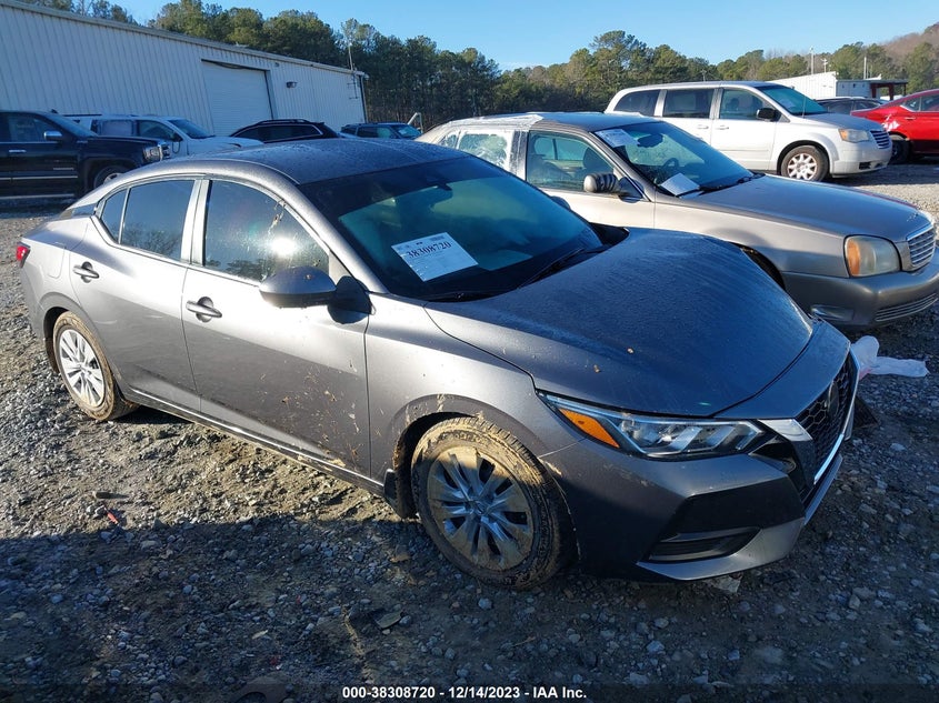 VIN 3N1AB8BV7MY261629 2021 NISSAN SENTRA S XTRONIC CVT