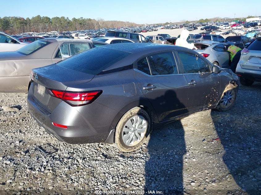 VIN 3N1AB8BV7MY261629 2021 NISSAN SENTRA S XTRONIC CVT