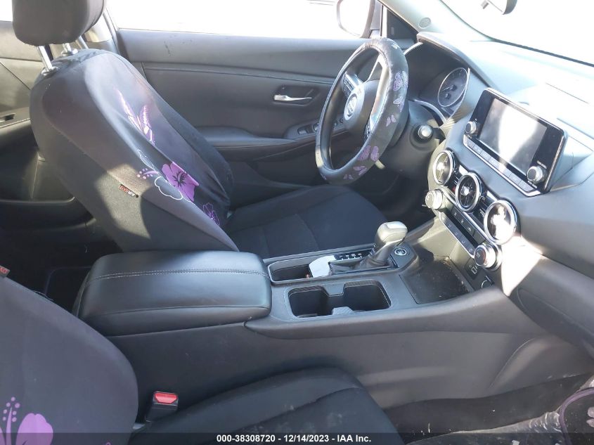 VIN 3N1AB8BV7MY261629 2021 NISSAN SENTRA S XTRONIC CVT