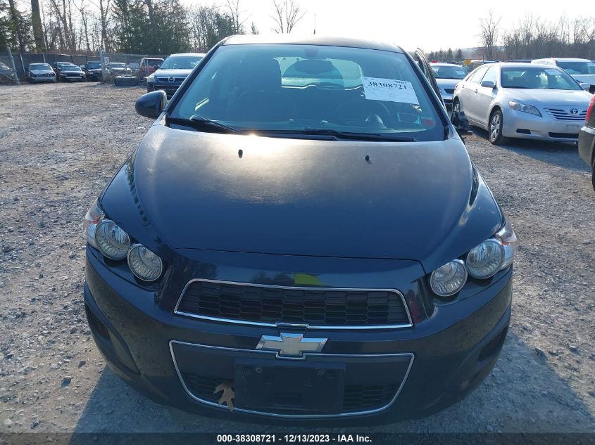 2014 CHEVROLET SONIC LT AUTO - 1G1JC6SBXE4155922