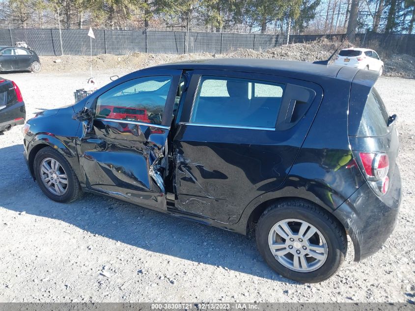 2014 CHEVROLET SONIC LT AUTO - 1G1JC6SBXE4155922
