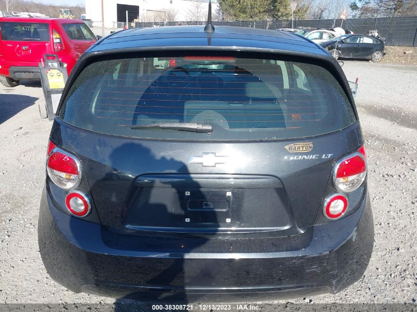 2014 CHEVROLET SONIC LT AUTO - 1G1JC6SBXE4155922
