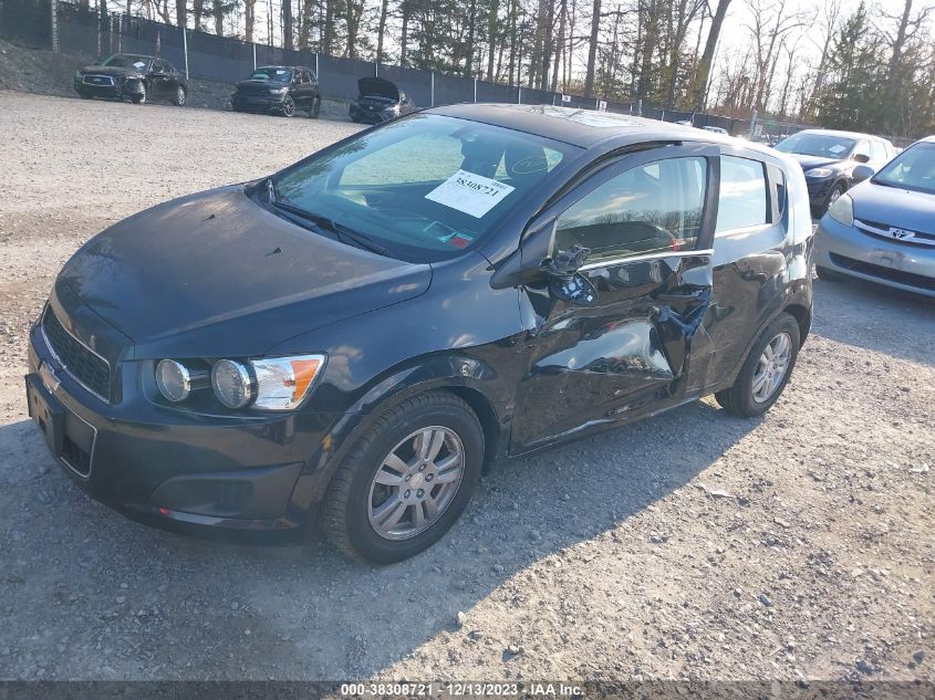 2014 CHEVROLET SONIC LT AUTO - 1G1JC6SBXE4155922