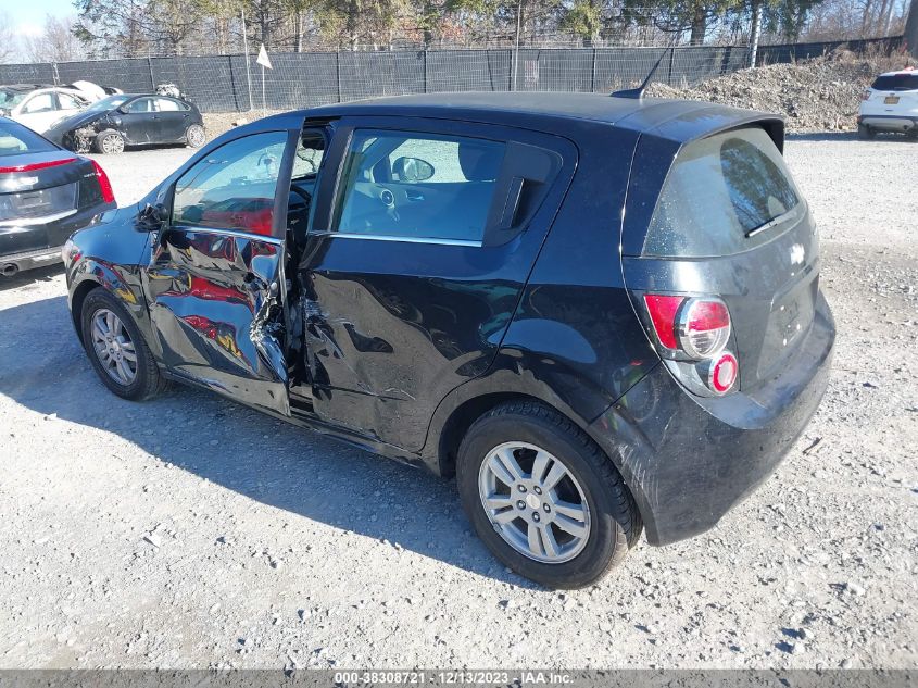 2014 CHEVROLET SONIC LT AUTO - 1G1JC6SBXE4155922