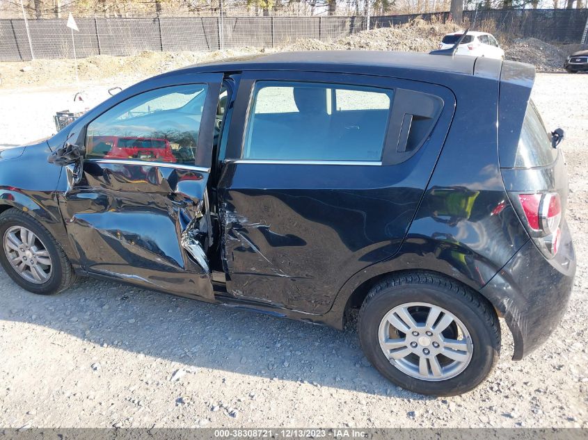 2014 CHEVROLET SONIC LT AUTO - 1G1JC6SBXE4155922