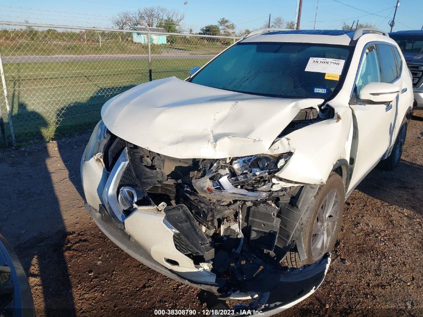 2016 NISSAN ROGUE S/SL/SV - 5N1AT2MT9GC830637