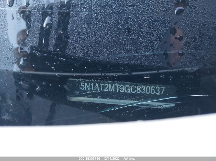 2016 NISSAN ROGUE S/SL/SV - 5N1AT2MT9GC830637