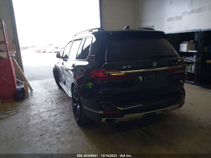 2021 BMW X7 XDRIVE40I 5UXCW2C06M9D89510