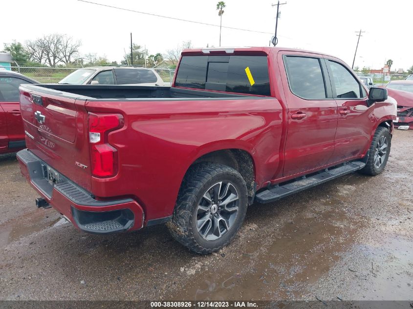 2022 CHEVROLET SILVERADO 1500 4WD  SHORT BED RST - 3GCUDEED6NG604864