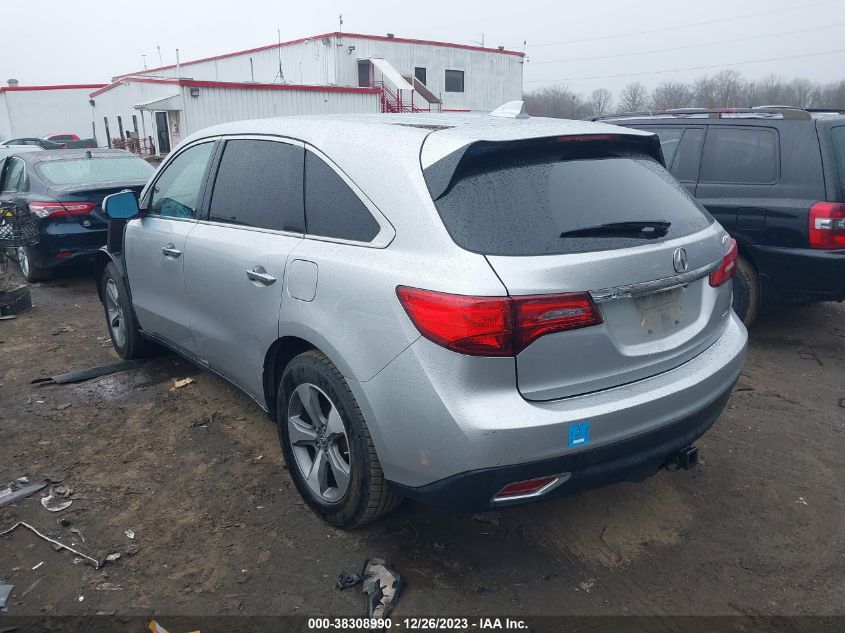 2014 ACURA MDX - 5FRYD4H29EB026916
