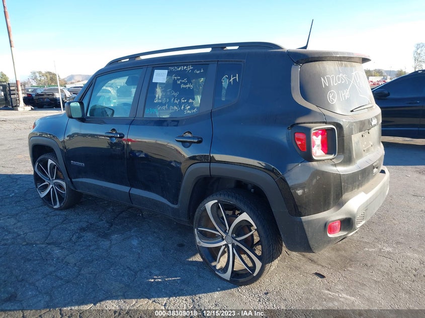 VIN ZACNJDB12NPN72055 2022 JEEP RENEGADE LATITUDE 4X4