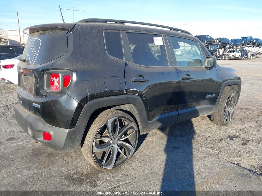 VIN ZACNJDB12NPN72055 2022 JEEP RENEGADE LATITUDE 4X4