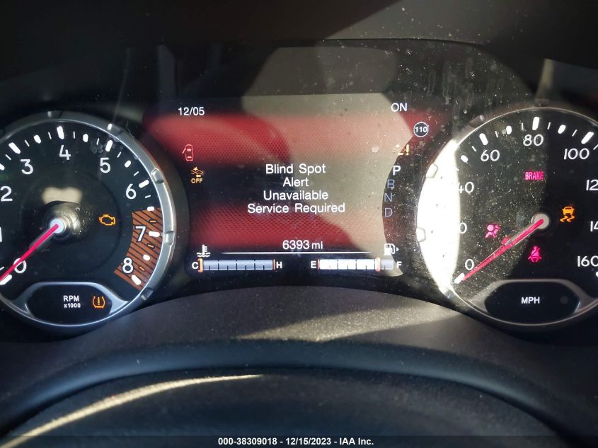 VIN ZACNJDB12NPN72055 2022 JEEP RENEGADE LATITUDE 4X4